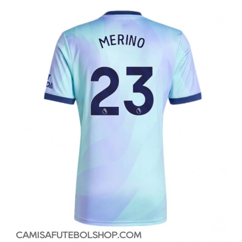 Camisa de time de futebol Arsenal Mikel Merino #23 Replicas 3º Equipamento 2024-25 Manga Curta